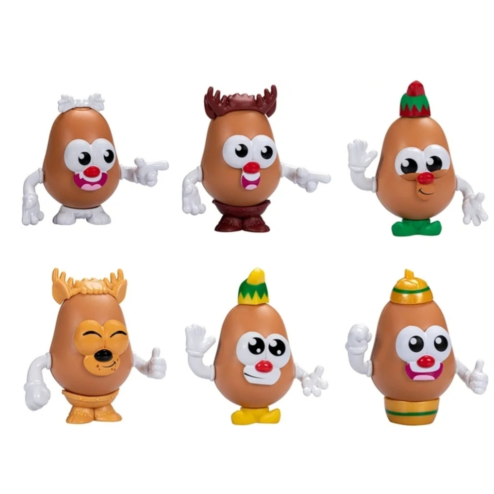 Potato Head TINSEL TOT MINI 3" Hasbro Holiday Toy Christmas Collectible 1 PIECE